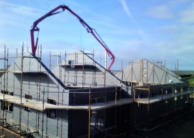 ICF Bungalow Concrete Pour