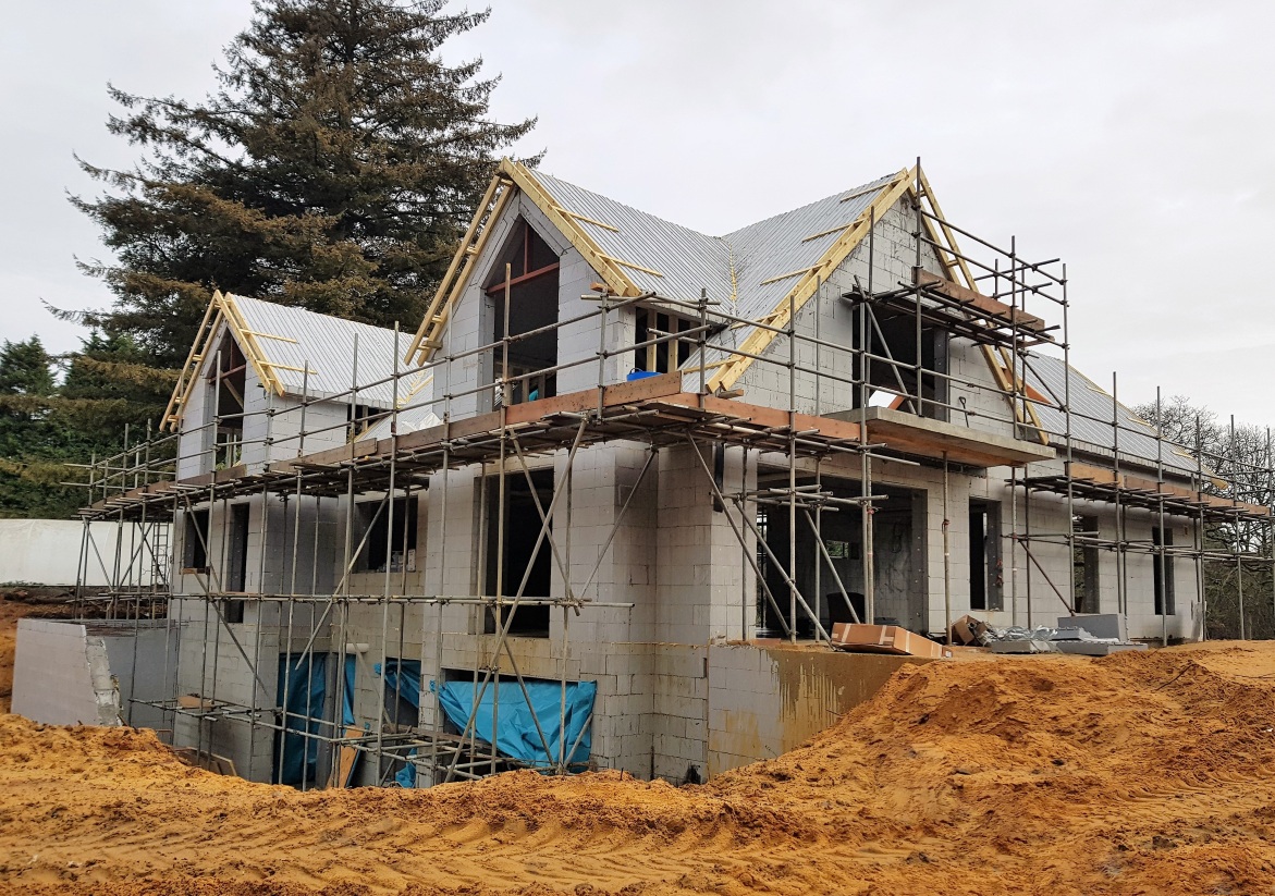 Construction Of A 2 Storey ICF House ThermoHouse