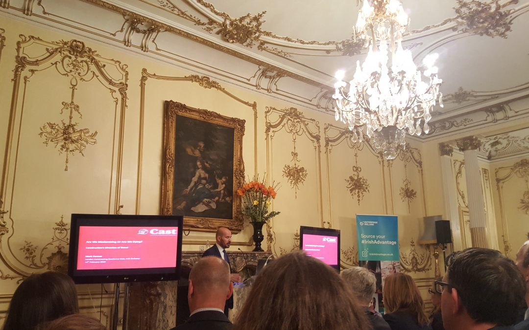 Modernise or Die – A Presentation on Construction Trends by Mark Farmer