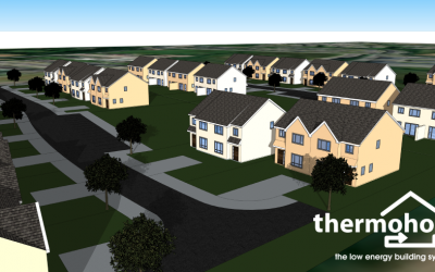 New low energy housing development:  Milltown, County Kerry